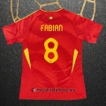 Camiseta Espana Jugador Fabian Primera Eurocopa 2024