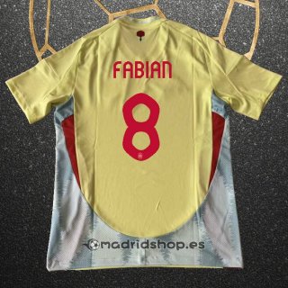 Camiseta Espana Jugador Fabian Segunda Eurocopa 2024