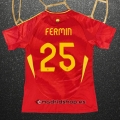 Camiseta Espana Jugador Fermin Primera Eurocopa 2024