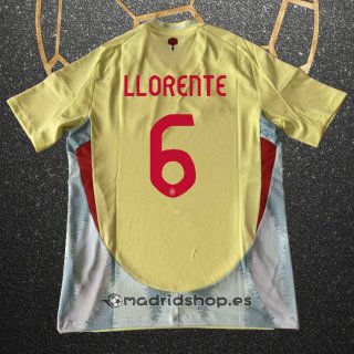 Camiseta Espana Jugador Llorente Segunda Eurocopa 2024