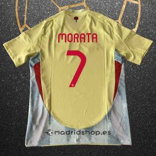 Camiseta Espana Jugador Morata Segunda Eurocopa 2024