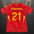 Camiseta Espana Jugador Oyarzabal Primera Eurocopa 2024