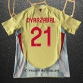 Camiseta Espana Jugador Oyarzabal Segunda Eurocopa 2024