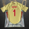 Camiseta Espana Jugador Raya Segunda Eurocopa 2024