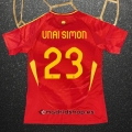Camiseta Espana Jugador Unai Simon Primera Eurocopa 2024