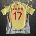 Camiseta Espana Jugador Williams Segunda Eurocopa 2024