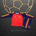 Camiseta Espana Primera Manga Larga Nino 2026