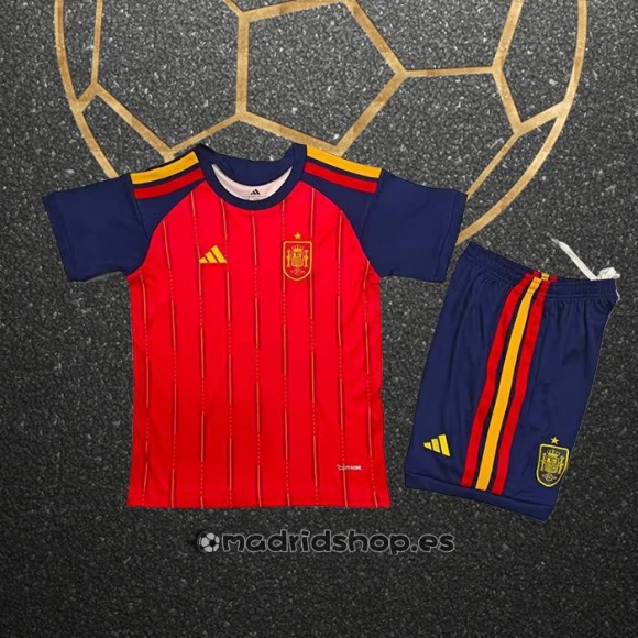 Camiseta Espana Primera Nino 2026