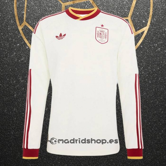 Camiseta Espana Segunda Manga Larga 2026
