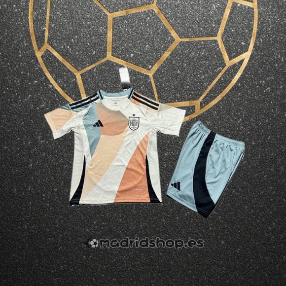 Camiseta Espana Segunda Nino Euro 2025