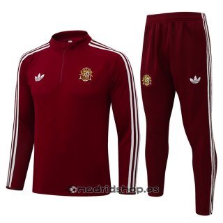 Chandal de Sudadera del Espana 26-27 Rojo