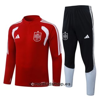 Chandal de Sudadera del Espana Nino 2026-27 Rojo