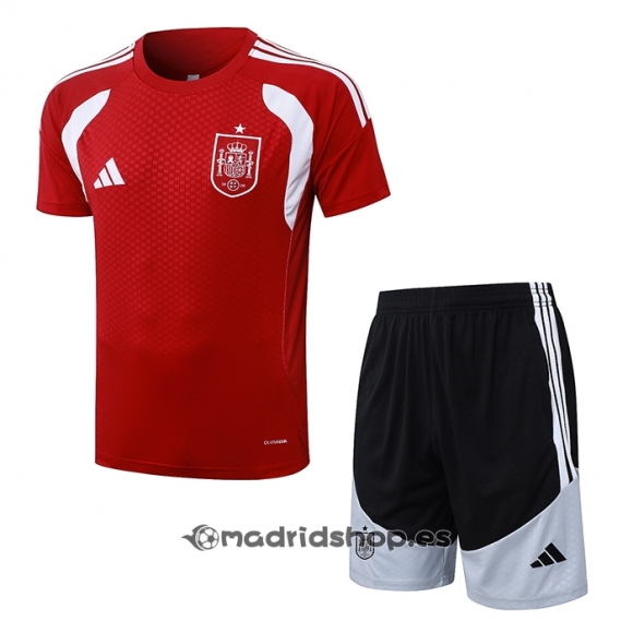 Chandal del Espana Manga Corta 26-27 Rojo - Pantalon Corto