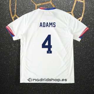 Camiseta Estados Unidos Jugador Adams Primera 2024