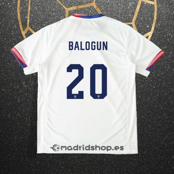 Camiseta Estados Unidos Jugador Balogun Primera 2024