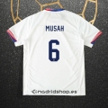 Camiseta Estados Unidos Jugador Musah Primera 2024