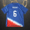 Camiseta Estados Unidos Jugador Musah Segunda 2024