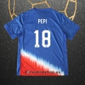 Camiseta Estados Unidos Jugador Pepi Segunda 2024