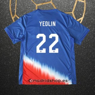 Camiseta Estados Unidos Jugador Yedlin Segunda 2024