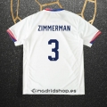 Camiseta Estados Unidos Jugador Zimmerman Primera 2024