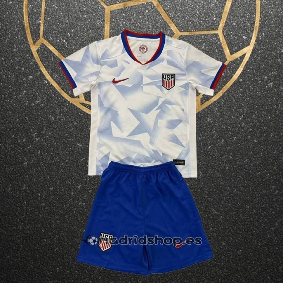 Camiseta Estados Unidos Primera Nino 2025