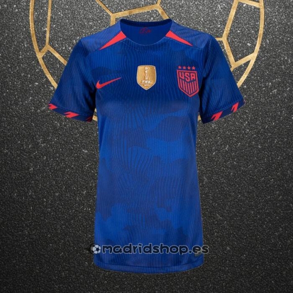 Camiseta Estados Unidos Segunda Mujer 2023