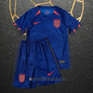 Camiseta Estados Unidos Segunda Nino 2023