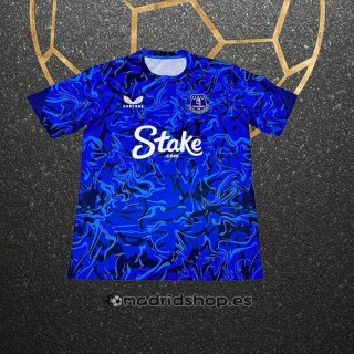 Camiseta Pre Partido del Everton 25-26 Azul