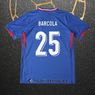 Camiseta Francia Jugador Barcola Primera Eurocopa 2024
