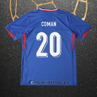 Camiseta Francia Jugador Coman Primera Eurocopa 2024