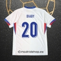 Camiseta Francia Jugador Diaby Segunda Eurocopa 2024