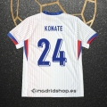 Camiseta Francia Jugador Konate Segunda Eurocopa 2024