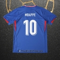 Camiseta Francia Jugador Mbappe Primera Eurocopa 2024