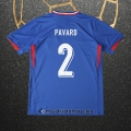 Camiseta Francia Jugador Pavard Primera Eurocopa 2024