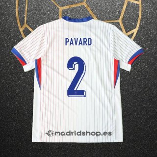 Camiseta Francia Jugador Pavard Segunda Eurocopa 2024