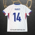 Camiseta Francia Jugador Rabiot Segunda Eurocopa 2024