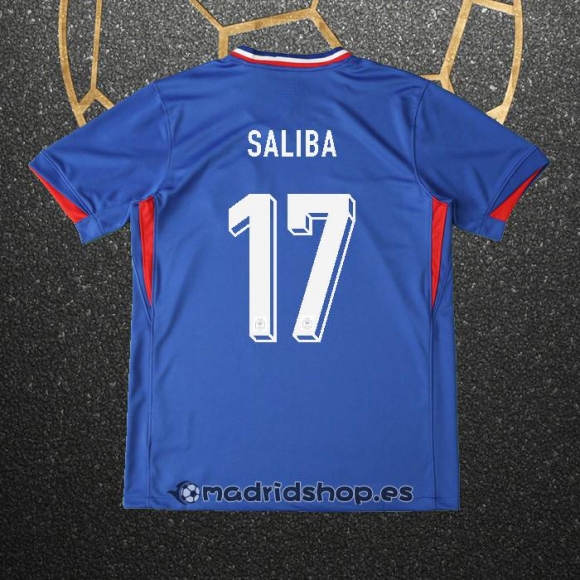 Camiseta Francia Jugador Saliba Primera Eurocopa 2024