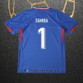Camiseta Francia Jugador Samba Primera Eurocopa 2024
