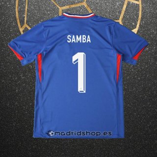 Camiseta Francia Jugador Samba Primera Eurocopa 2024