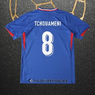 Camiseta Francia Jugador Tchouameni Primera Eurocopa 2024