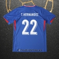 Camiseta Francia Jugador T.Hernandez Primera Eurocopa 2024