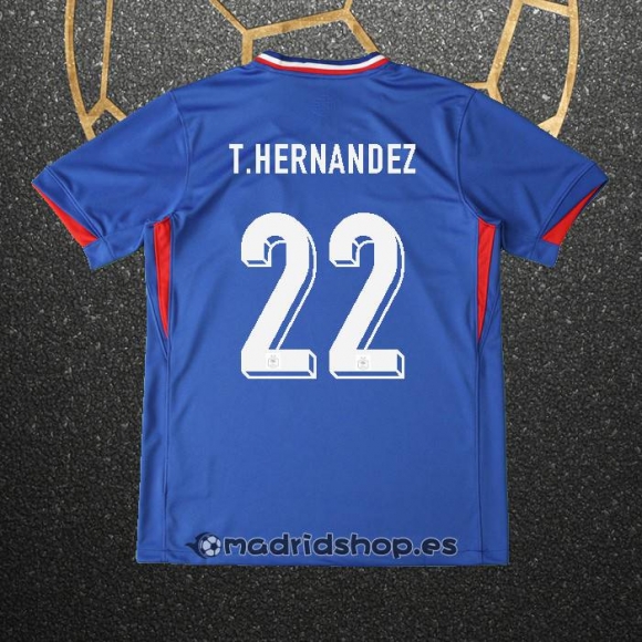 Camiseta Francia Jugador T.Hernandez Primera Eurocopa 2024