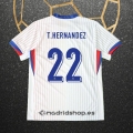 Camiseta Francia Jugador T.Hernandez Segunda Eurocopa 2024