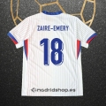 Camiseta Francia Jugador Zaire-Emery Segunda Eurocopa 2024
