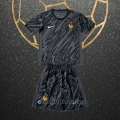 Camiseta Francia Portero Nino Eurocopa 2024 Negro