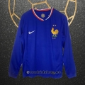 Camiseta Francia Primera Manga Larga Eurocopa 2024