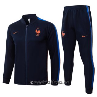Chandal de Chaqueta del Francia 26-27 Azul