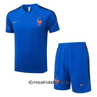 Chandal del Francia Manga Corta 26-27 Azul - Pantalon Corto