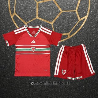 Camiseta Gales Primera Nino 2026