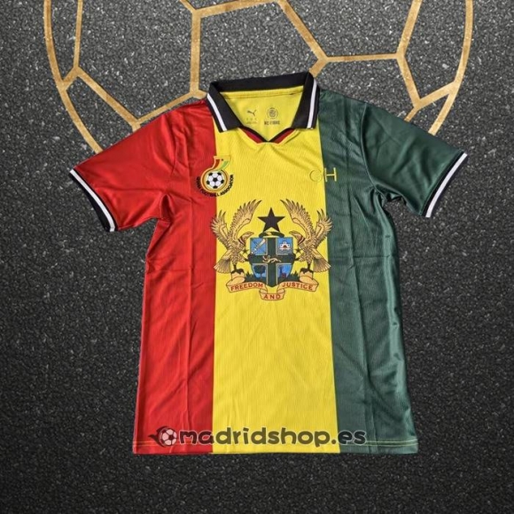 Tailandia Camiseta Ghana Special 2026 Rojo Amarillo Verde